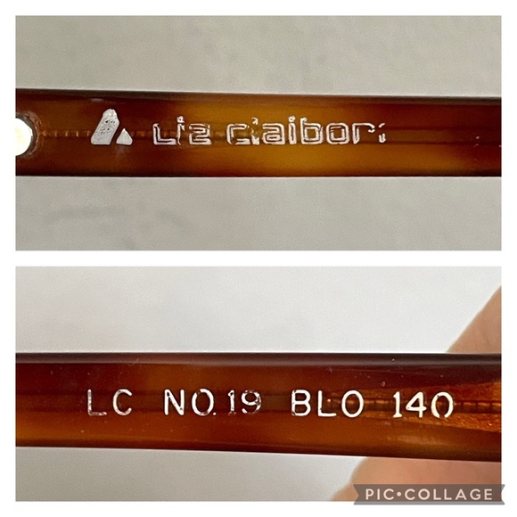 Vintage Liz Claiborne Brown Square Oversized Sunglasses - LARGE! - Picture 4 of 9